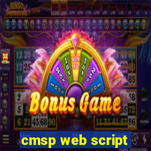 cmsp web script